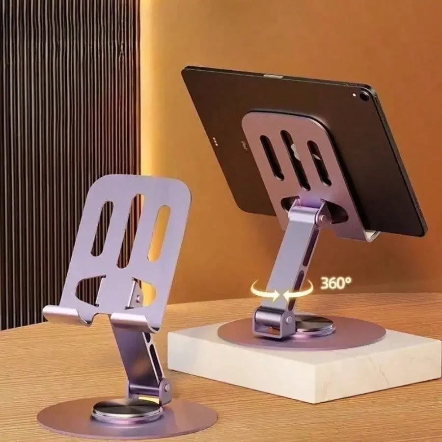 2025 New Rotating Aluminum Alloy Phone Holder, New All-Metal 360-Degree Rotating Mobile Phone Bracket, High-End Mechanical